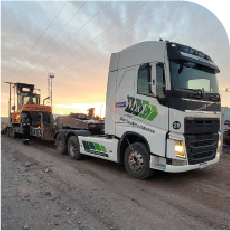 Icono de transporte de larga distancia